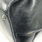 Salvatore Ferragamo Gancini Logo Shoulder Bag Flap Tote Bag Business Bag Shoulder Bag Leather Unisex Black