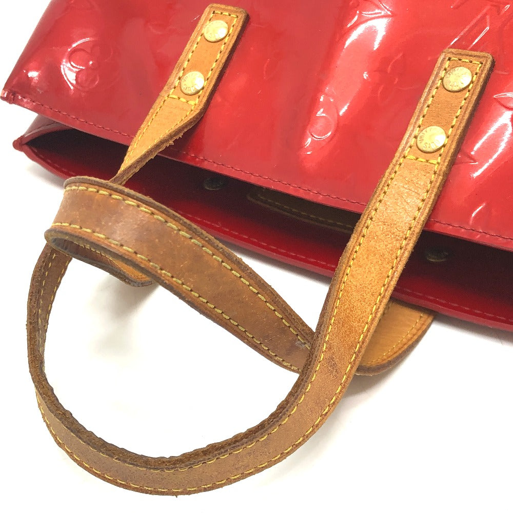 LOUIS VUITTON Ｍ91990 モノグラムヴェルニ リードPM リード PM カバン ミニバッグ ハンドバッグ モノグラムヴェルニ レディース ポムダムール レッド