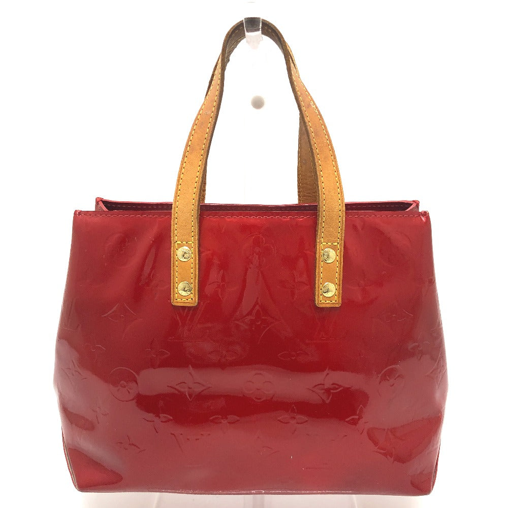 LOUIS VUITTON Ｍ91990 モノグラムヴェルニ リードPM リード PM カバン ミニバッグ ハンドバッグ モノグラムヴェルニ レディース ポムダムール レッド