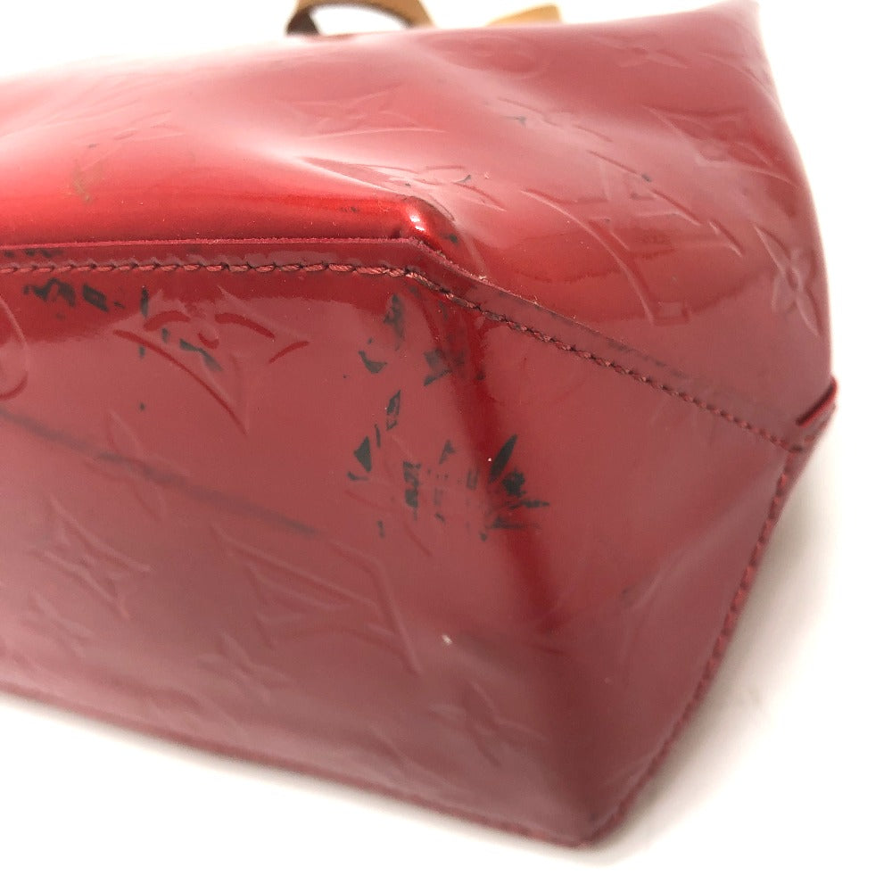 LOUIS VUITTON Ｍ91990 モノグラムヴェルニ リードPM リード PM カバン ミニバッグ ハンドバッグ モノグラムヴェルニ レディース ポムダムール レッド