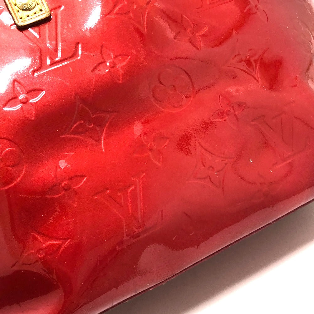 LOUIS VUITTON Ｍ91990 モノグラムヴェルニ リードPM リード PM カバン ミニバッグ ハンドバッグ モノグラムヴェルニ レディース ポムダムール レッド