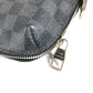 LOUIS VUITTON N48224 Damier Graphite Port Document Jour PDJ Bag Briefcase Handbag Document Bag Business Bag Damier Graphite Canvas Unisex Black