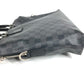 LOUIS VUITTON N48224 Damier Graphite Port Document Jour PDJ Bag Briefcase Handbag Document Bag Business Bag Damier Graphite Canvas Unisex Black