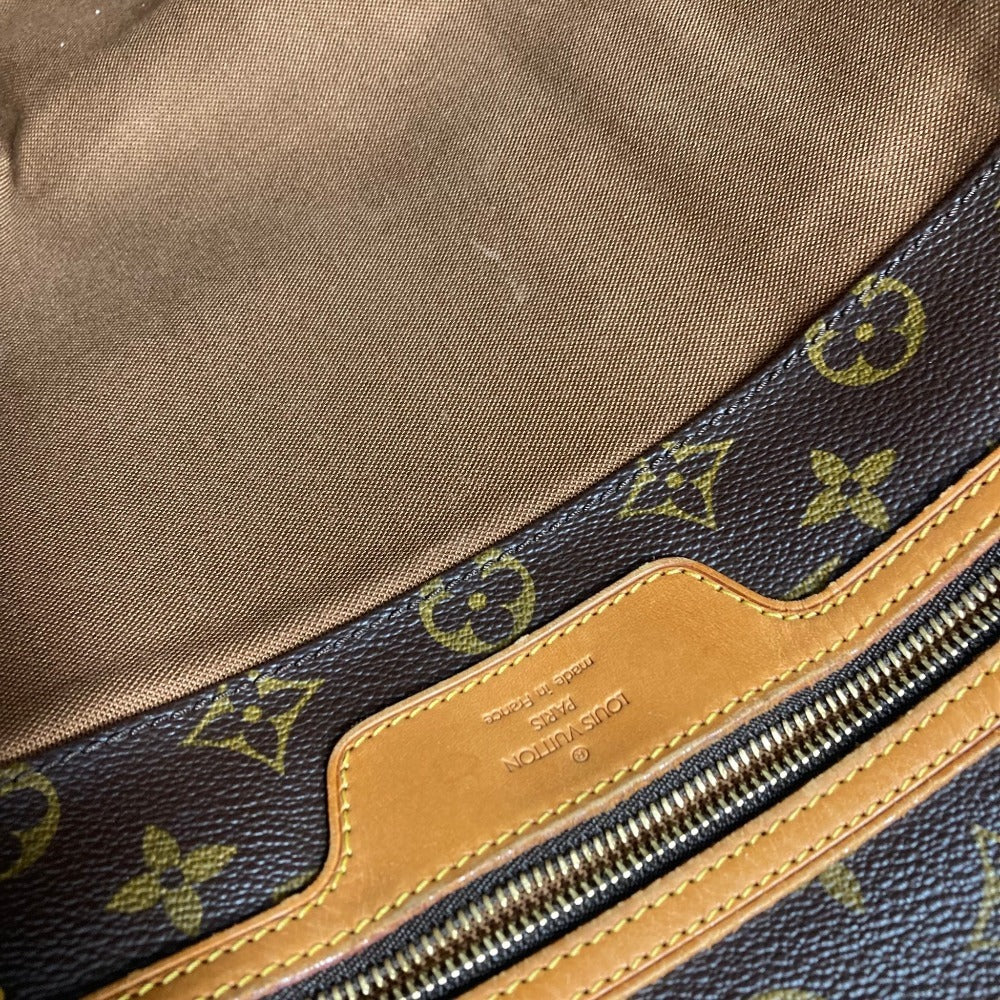 LOUIS VUITTON M51110 Monogram Sac Shopping Bag Shoulder Bag Tote Bag Monogram Canvas Unisex Brown