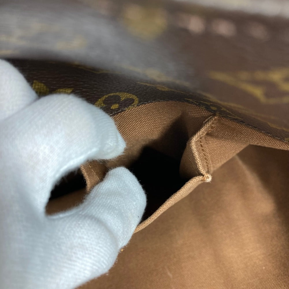 LOUIS VUITTON M51110 Monogram Sac Shopping Bag Shoulder Bag Tote Bag Monogram Canvas Unisex Brown