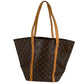 LOUIS VUITTON M51110 Monogram Sac Shopping Bag Shoulder Bag Tote Bag Monogram Canvas Unisex Brown