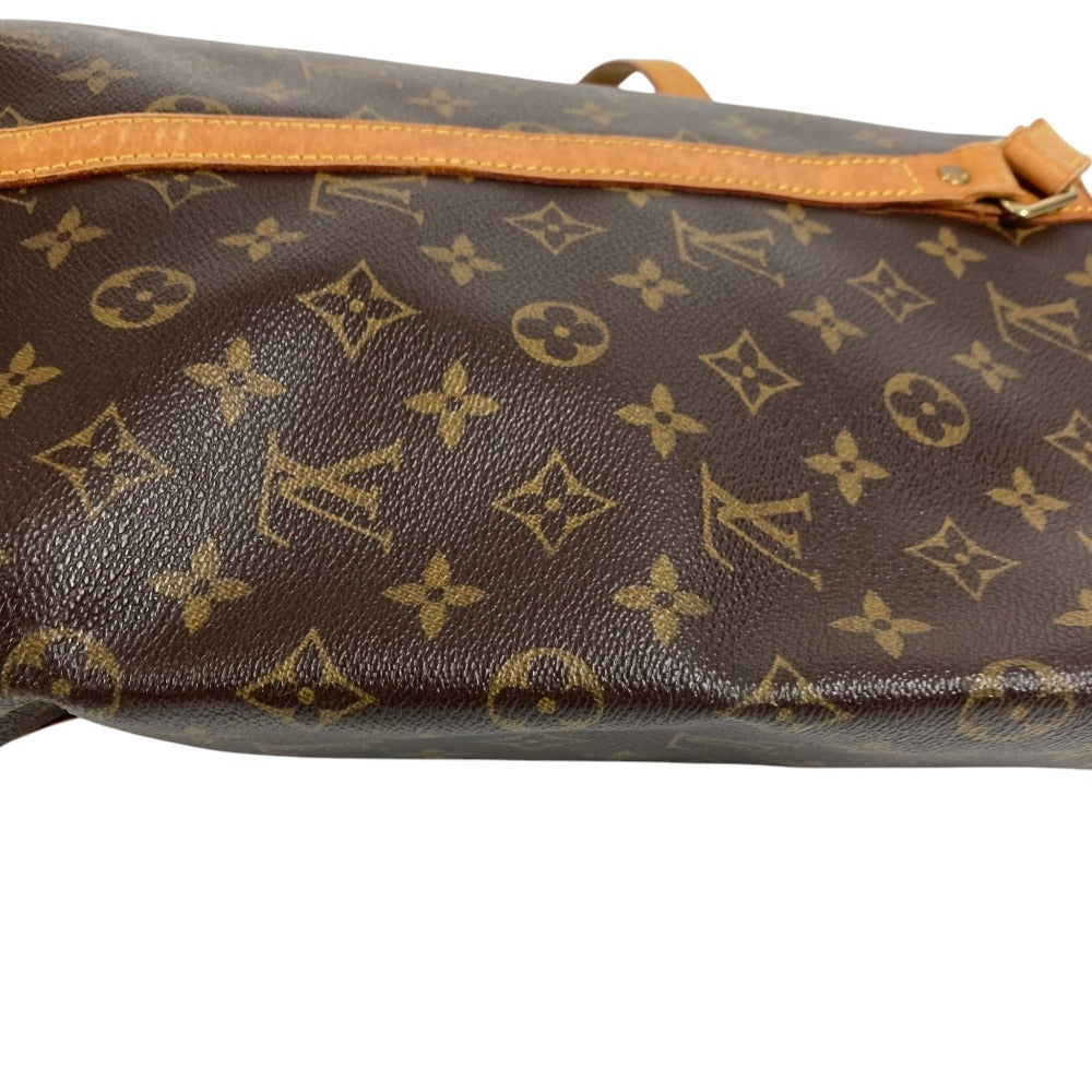 LOUIS VUITTON M51110 Monogram Sac Shopping Bag Shoulder Bag Tote Bag Monogram Canvas Unisex Brown