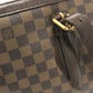 LOUIS VUITTON N51204 ダミエ ハムステッドMM ハムステッド MM トートバッグ カバン 肩掛け ショルダーバッグ ダミエキャンバス ユニセックス エベヌ ブラウン