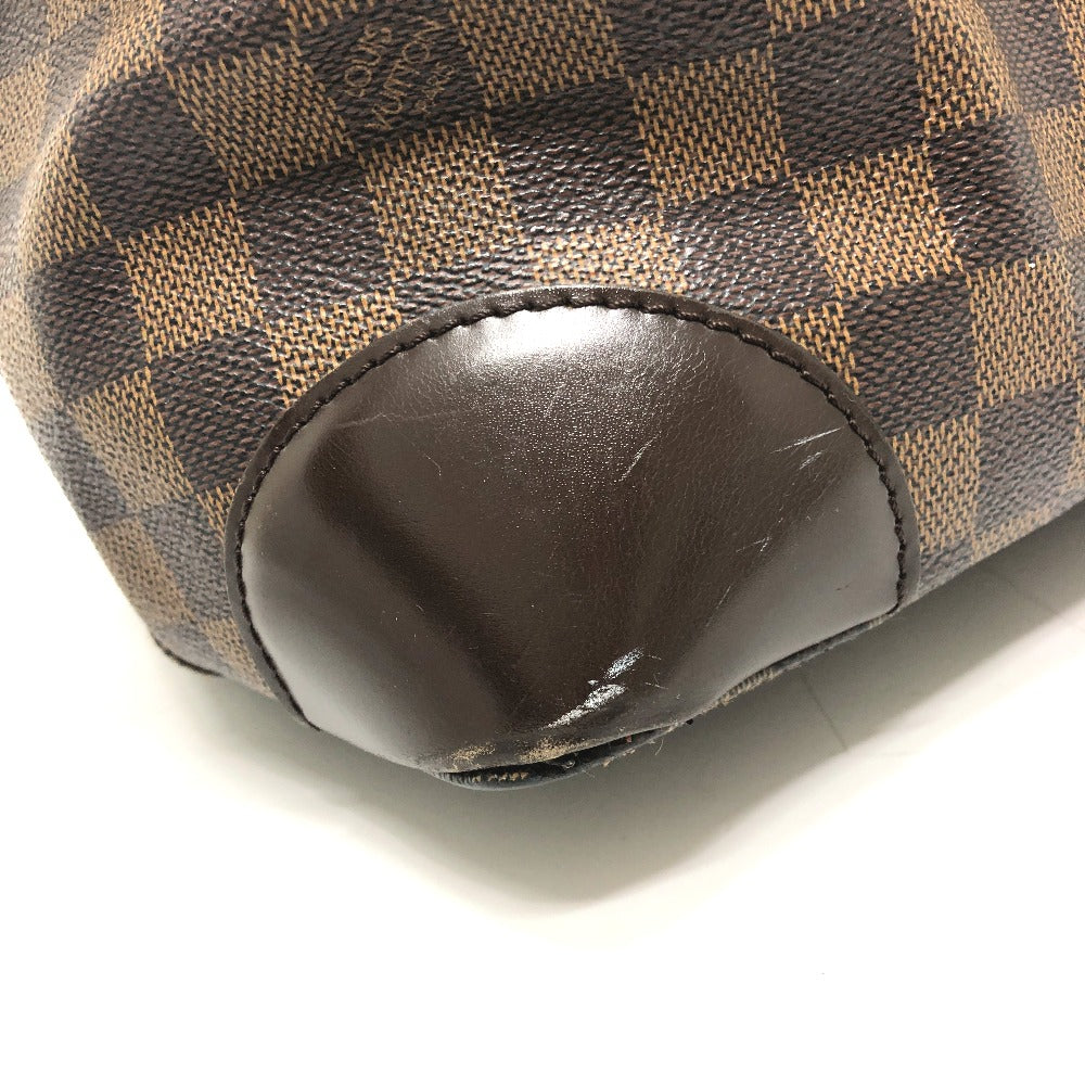 LOUIS VUITTON N51204 ダミエ ハムステッドMM ハムステッド MM トートバッグ カバン 肩掛け ショルダーバッグ ダミエキャンバス ユニセックス エベヌ ブラウン