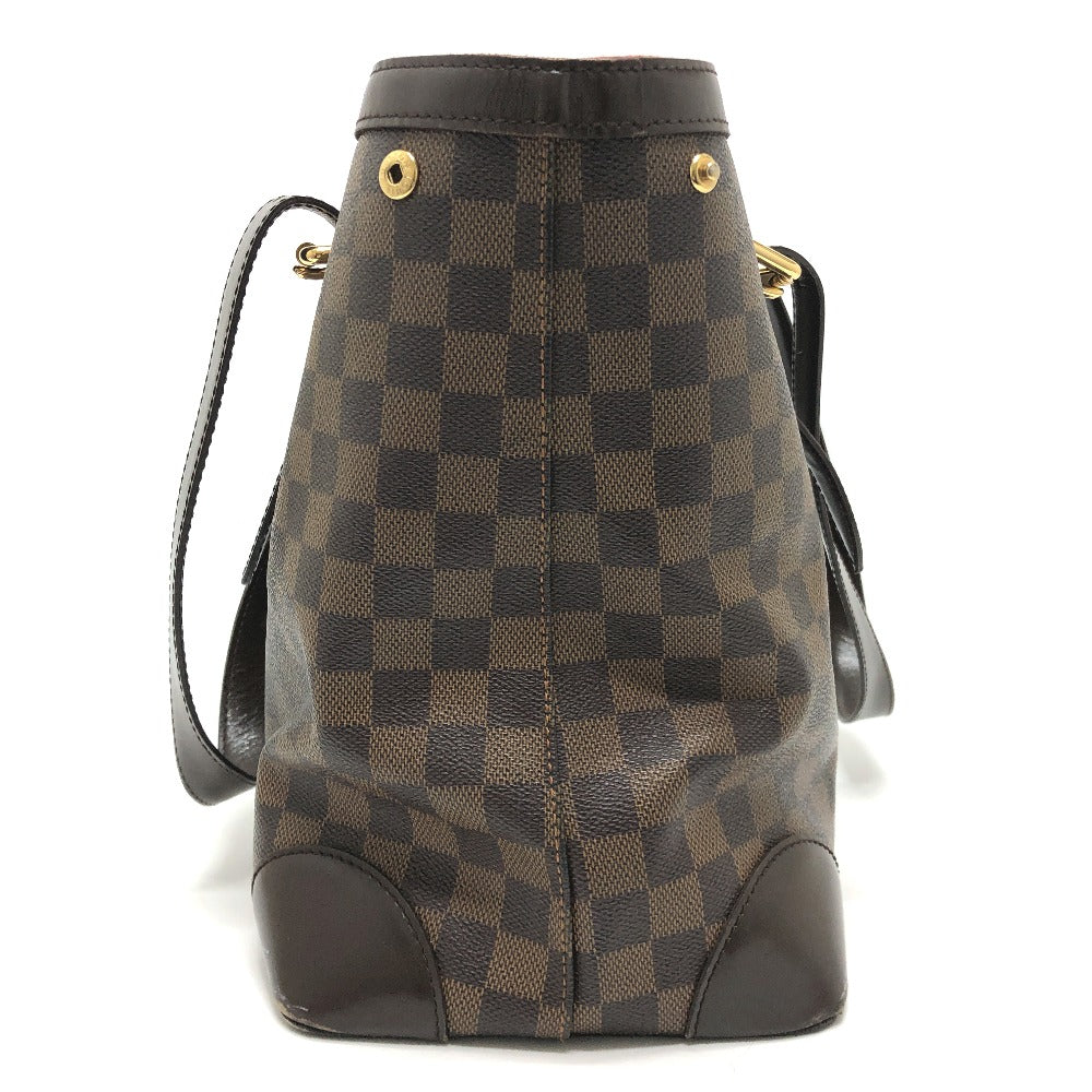 LOUIS VUITTON N51204 ダミエ ハムステッドMM ハムステッド MM トートバッグ カバン 肩掛け ショルダーバッグ ダミエキャンバス ユニセックス エベヌ ブラウン