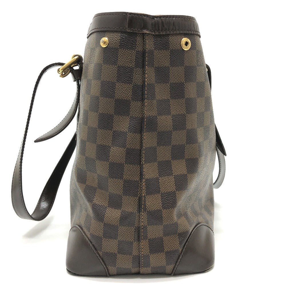 LOUIS VUITTON N51204 ダミエ ハムステッドMM ハムステッド MM トートバッグ カバン 肩掛け ショルダーバッグ ダミエキャンバス ユニセックス エベヌ ブラウン