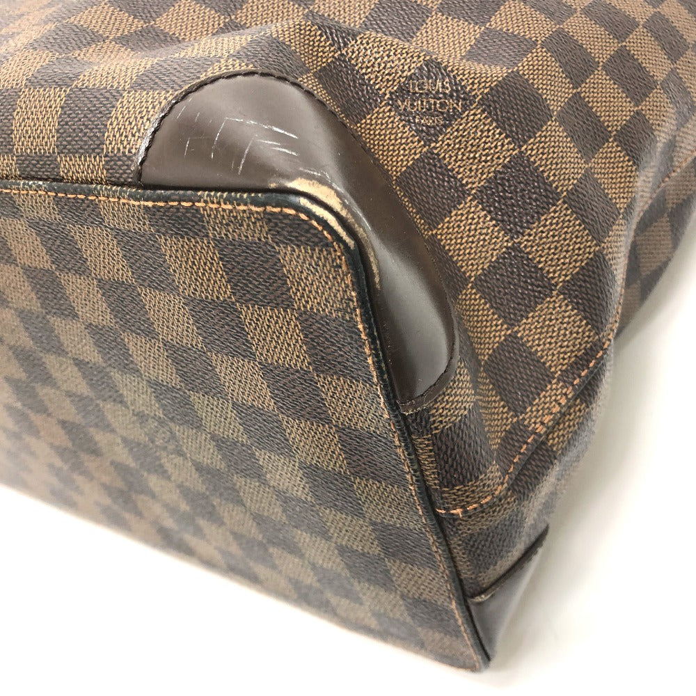 LOUIS VUITTON N51204 ダミエ ハムステッドMM ハムステッド MM トートバッグ カバン 肩掛け ショルダーバッグ ダミエキャンバス ユニセックス エベヌ ブラウン