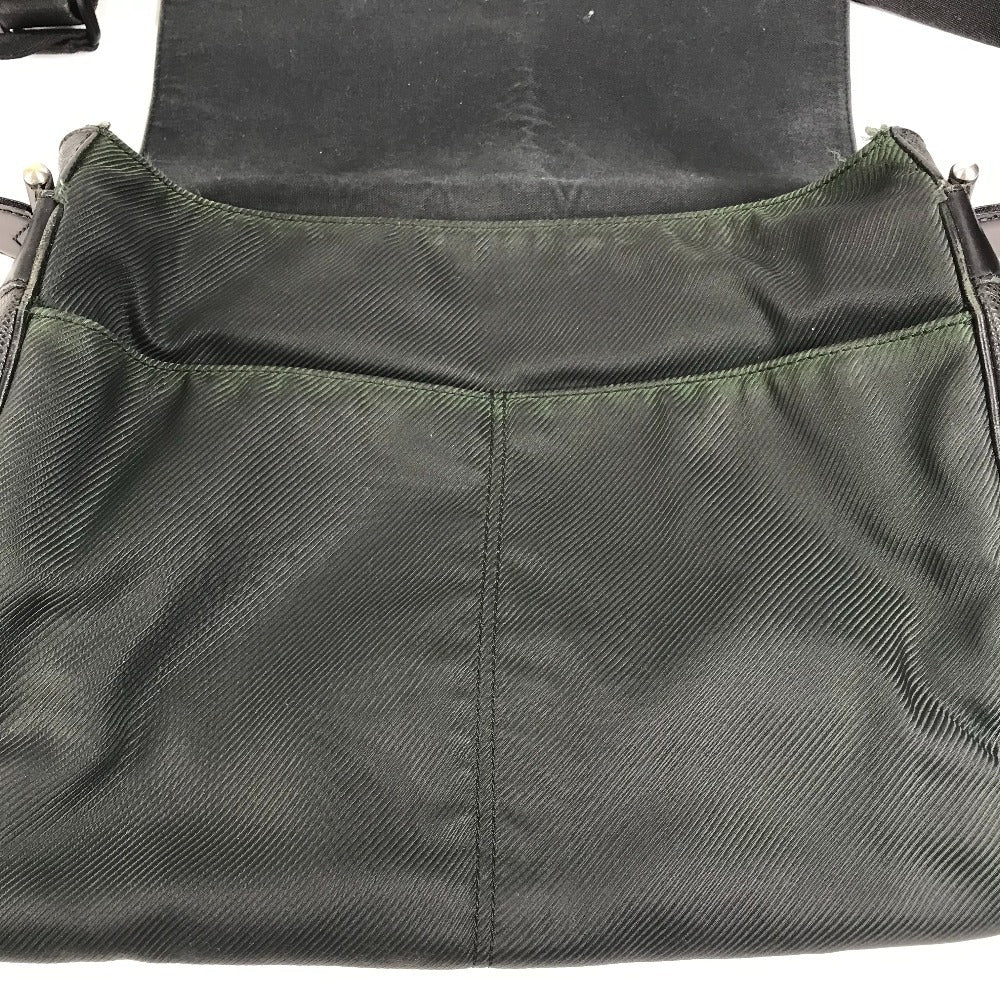 LOUIS VUITTON M30142 Taiga Victor Bag Crossbody Messenger Bag Flap Shoulder Bag Taiga Leather Unisex Noir Black