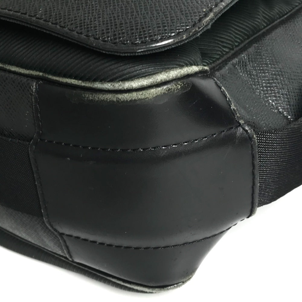 LOUIS VUITTON M30142 Taiga Victor Bag Crossbody Messenger Bag Flap Shoulder Bag Taiga Leather Unisex Noir Black