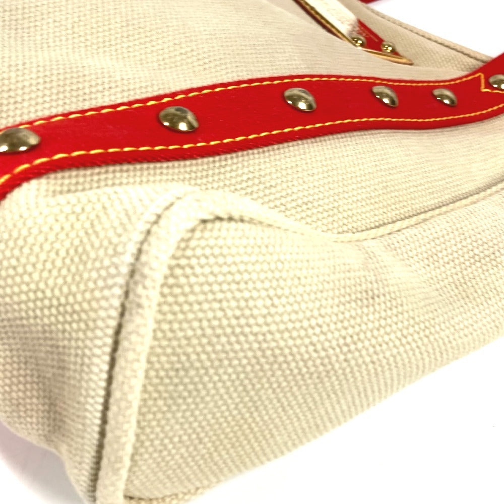 LOUIS VUITTON M40035 Antigua Cabas MM Cabas MM Bag Tote Bag Shoulder Bag Canvas Unisex Beige