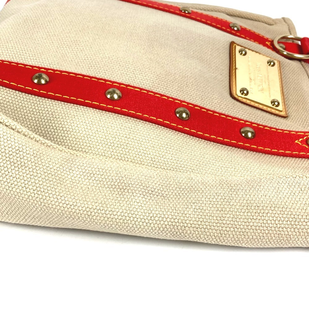LOUIS VUITTON M40035 Antigua Cabas MM Cabas MM Bag Tote Bag Shoulder Bag Canvas Unisex Beige