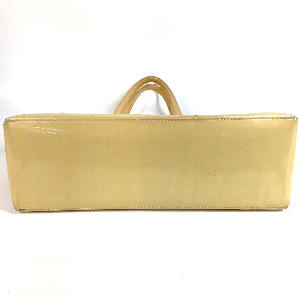 LOUIS VUITTON M91441 Monogram Vernis Wilshire MM Wilshire MM Bag Shoulder Bag Tote Bag Handbag Monogram Vernis Canvas Women's Blanc Corail Beige