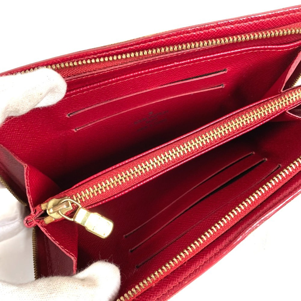 LOUIS VUITTON M95006 Monogram Cherry Porte-Monnaie Zip Long Wallet by Takashi Murakami, Round Zipper, Monogram Cherry Canvas, Women's, Brown