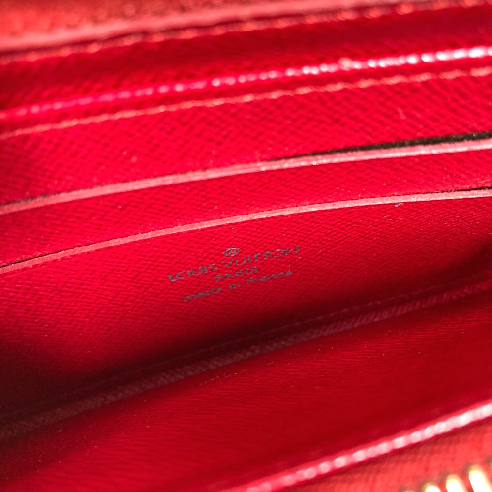 LOUIS VUITTON M95006 Monogram Cherry Porte-Monnaie Zip Long Wallet by Takashi Murakami, Round Zipper, Monogram Cherry Canvas, Women's, Brown