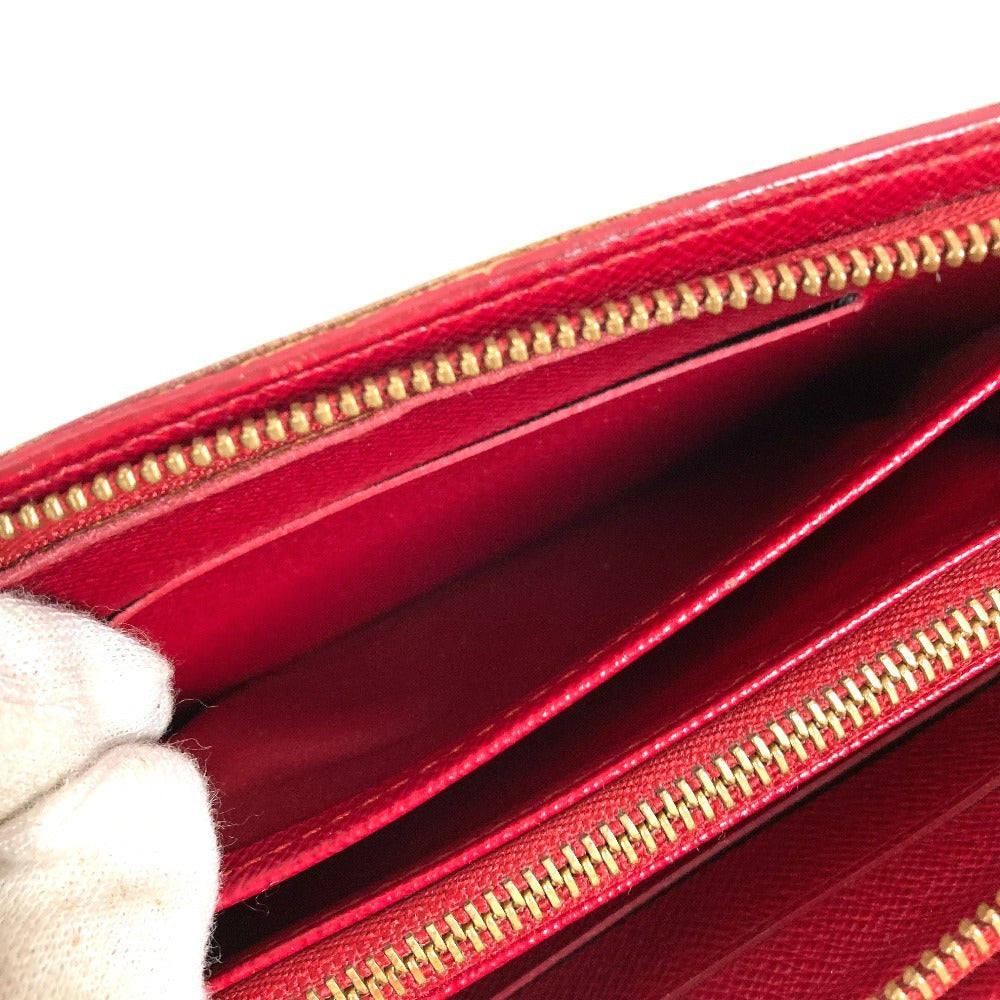 LOUIS VUITTON M95006 Monogram Cherry Porte-Monnaie Zip Long Wallet by Takashi Murakami, Round Zipper, Monogram Cherry Canvas, Women's, Brown