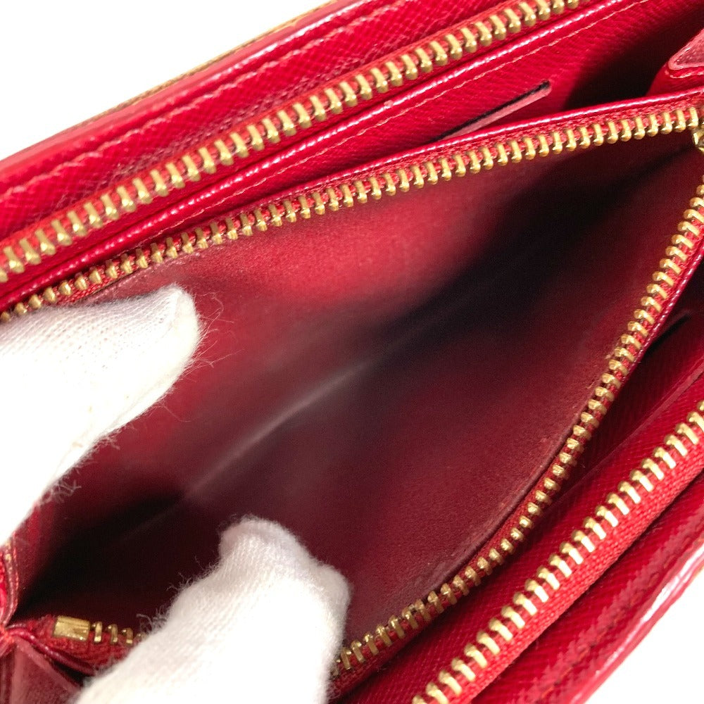 LOUIS VUITTON M95006 Monogram Cherry Porte-Monnaie Zip Long Wallet by Takashi Murakami, Round Zipper, Monogram Cherry Canvas, Women's, Brown