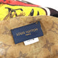 LOUIS VUITTON MP1941 Kansai Yamamoto Monogram Etole Kabuki Sticker Large Stole Shawl Silk Unisex Beige