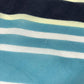 LOUIS VUITTON M75721 Large Shawl Logo Scarf Stole Cotton Unisex Blue