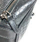 GUCCI 419775 Guccissima GG Logo Clutch Bag/Pouch with Handle/Second Bag/Shimmer Leather/Unisex Black