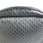 GUCCI 419775 Guccissima GG Logo Clutch Bag/Pouch with Handle/Second Bag/Shimmer Leather/Unisex Black