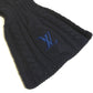 LOUIS VUITTON M96755 Scarf Only LV Mini Cable Knit Tippet Scarf Wool Unisex Navy