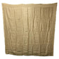 LOUIS VUITTON Monogram Large Apparel Accessory Stole Fringe Muffler Shawl Wool Unisex Beige