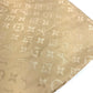 LOUIS VUITTON Monogram Large Apparel Accessory Stole Fringe Muffler Shawl Wool Unisex Beige