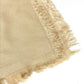 LOUIS VUITTON Monogram Large Apparel Accessory Stole Fringe Muffler Shawl Wool Unisex Beige