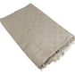 LOUIS VUITTON M71336 Monogram Shawl Monogram Large Apparel Accessory Stole Fringe Muffler Shawl Wool Unisex Beige