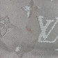 LOUIS VUITTON M71336 Monogram Shawl Monogram Large Apparel Accessory Stole Fringe Muffler Shawl Wool Unisex Beige