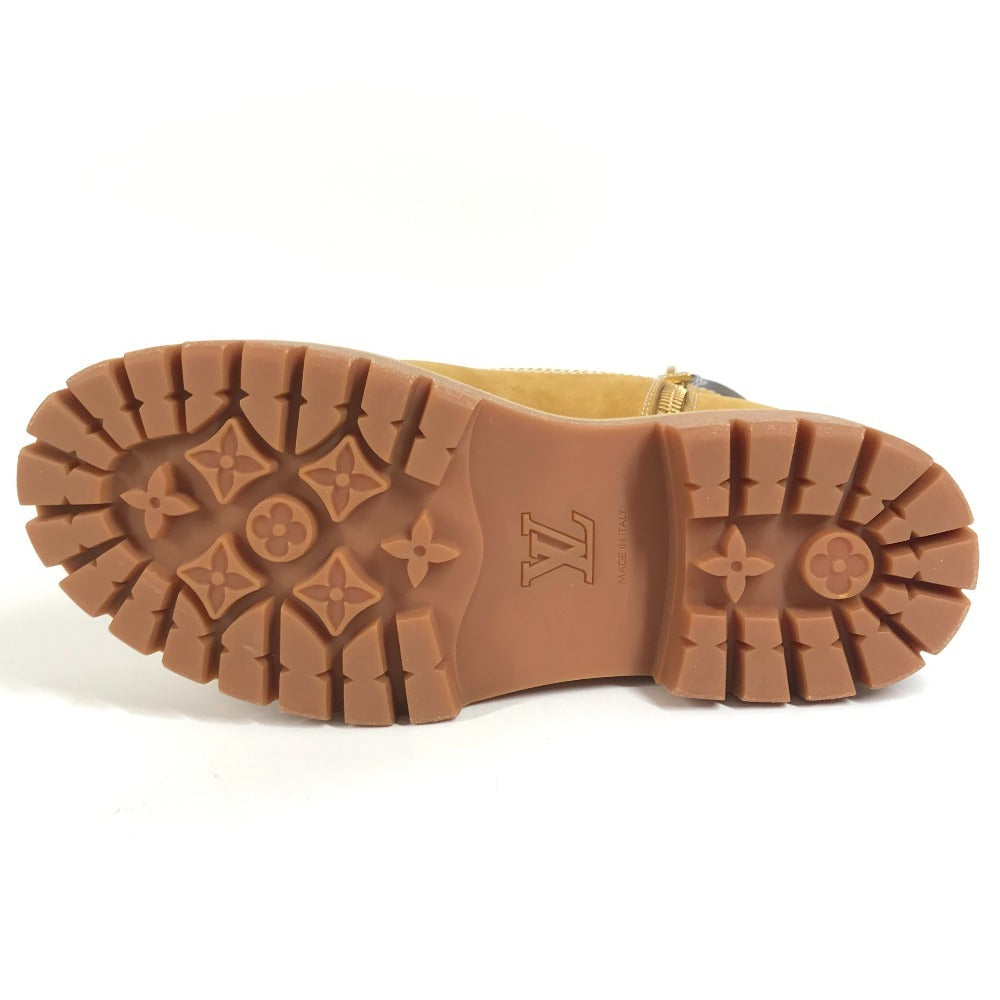 LOUIS VUITTON LV × Timberland Ankle Boots Shoes Monogram Boots Men's Beige