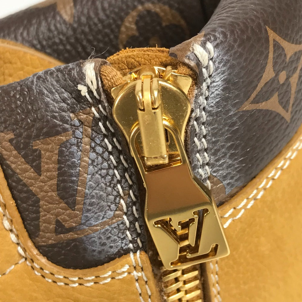 LOUIS VUITTON LV × Timberland Ankle Boots Shoes Monogram Boots Men's Beige