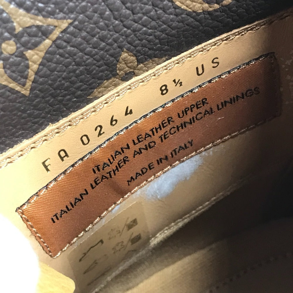 LOUIS VUITTON LV × Timberland Ankle Boots Shoes Monogram Boots Men's Beige