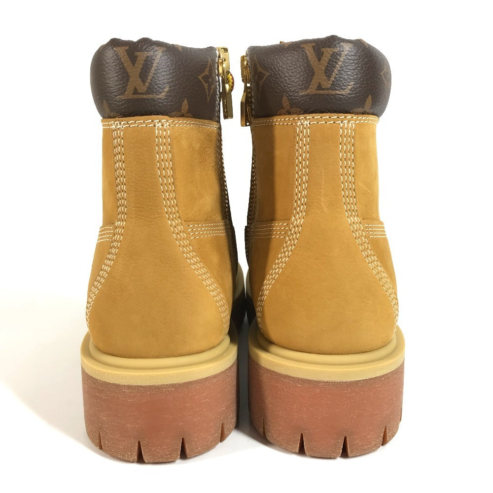 LOUIS VUITTON LV × Timberland Ankle Boots Shoes Monogram Boots Men's Beige