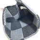 LOUIS VUITTON M92737 Beanie Damier Heritage Beanie Hat Knit Hat Knit Cap Knit Beanie Wool Unisex Black
