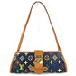 LOUIS VUITTON M40050 Monogram Multicolor Shirley 2-Way Bag Pouch Clutch Bag Shoulder Bag Monogram Multicolor Canvas Women's Noir Black