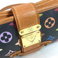 LOUIS VUITTON M40050 Monogram Multicolor Shirley 2-Way Bag Pouch Clutch Bag Shoulder Bag Monogram Multicolor Canvas Women's Noir Black