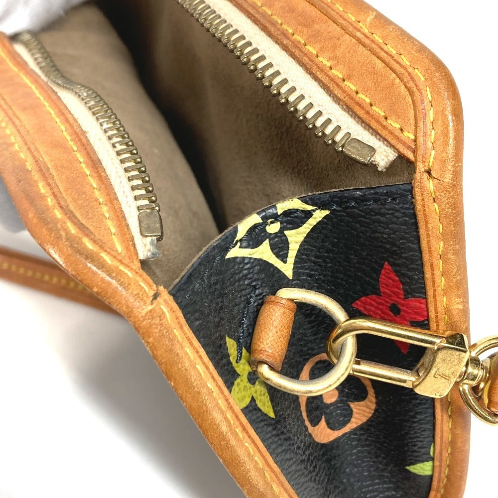 LOUIS VUITTON M40050 Monogram Multicolor Shirley 2-Way Bag Pouch Clutch Bag Shoulder Bag Monogram Multicolor Canvas Women's Noir Black