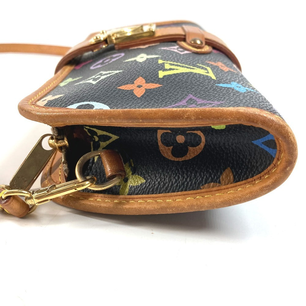 LOUIS VUITTON M40050 Monogram Multicolor Shirley 2-Way Bag Pouch Clutch Bag Shoulder Bag Monogram Multicolor Canvas Women's Noir Black