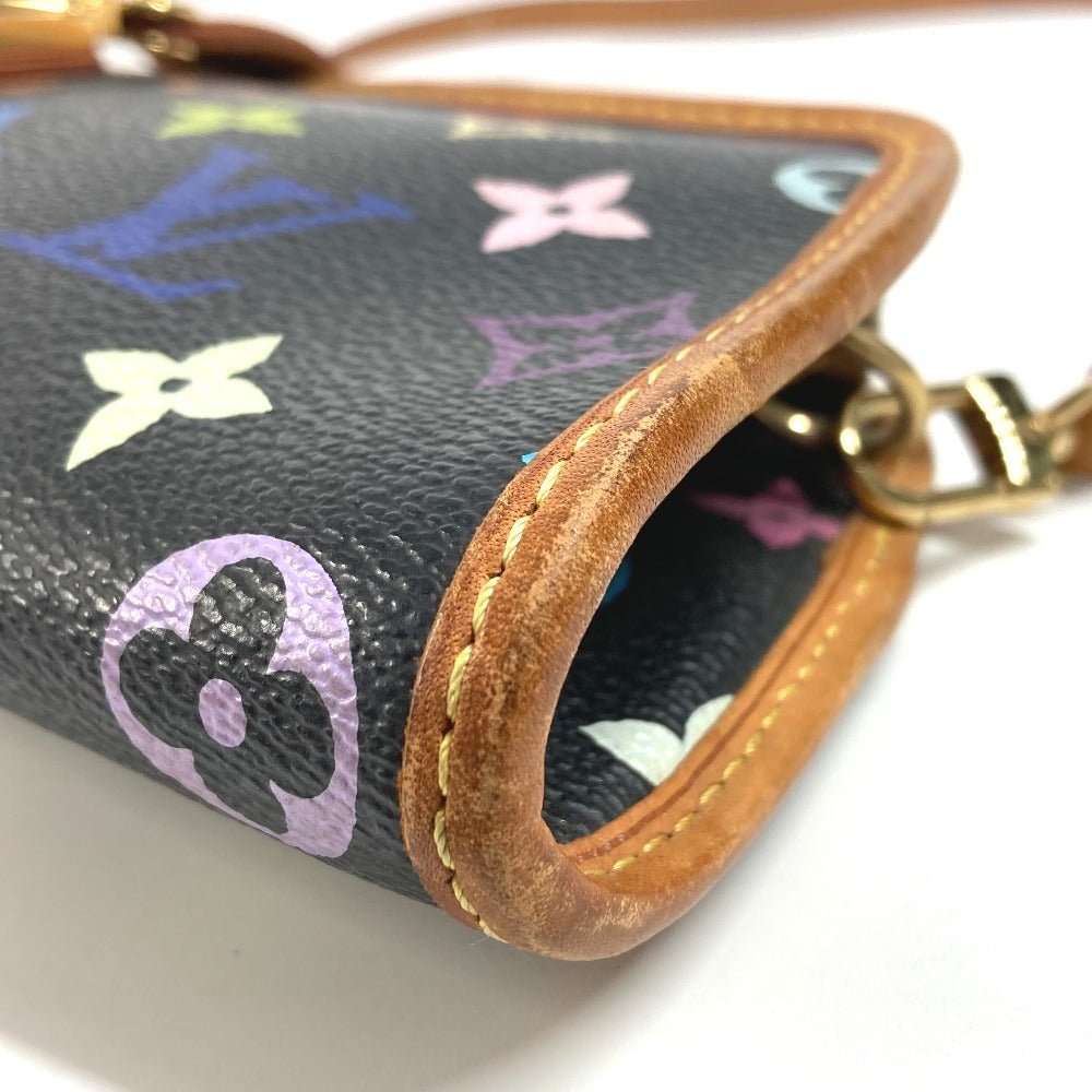 LOUIS VUITTON M40050 Monogram Multicolor Shirley 2-Way Bag Pouch Clutch Bag Shoulder Bag Monogram Multicolor Canvas Women's Noir Black