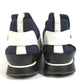 HERMES H-logo Bi-color Shoes Sneakers Polyamide Men's Navy