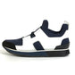 HERMES H-logo Bi-color Shoes Sneakers Polyamide Men's Navy