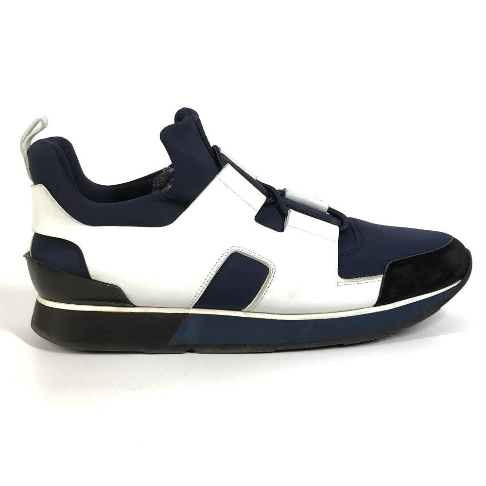 HERMES H-logo Bi-color Shoes Sneakers Polyamide Men's Navy
