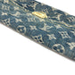 LOUIS VUITTON M95007 Monogram Denim Pochette Plat Pouch Clutch Bag Monogram Denim Unisex Blue