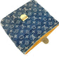 LOUIS VUITTON M95007 Monogram Denim Pochette Plat Pouch Clutch Bag Monogram Denim Unisex Blue